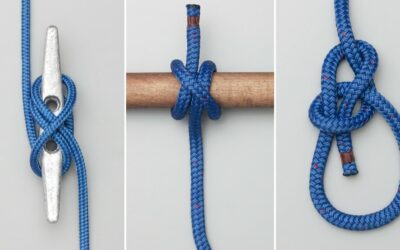 Kikkersteek, mastworp en paalsteek: 3 knopen die je als schipper blind moet kunnen leggen